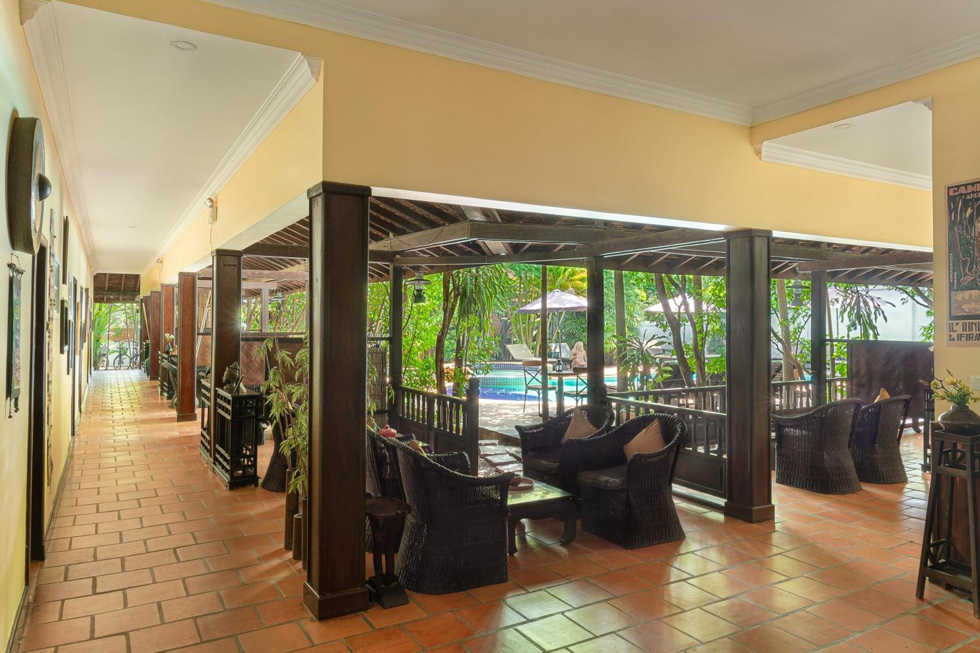 Pavillon Indochine Boutique - Hotel Сіємреап Екстер'єр фото