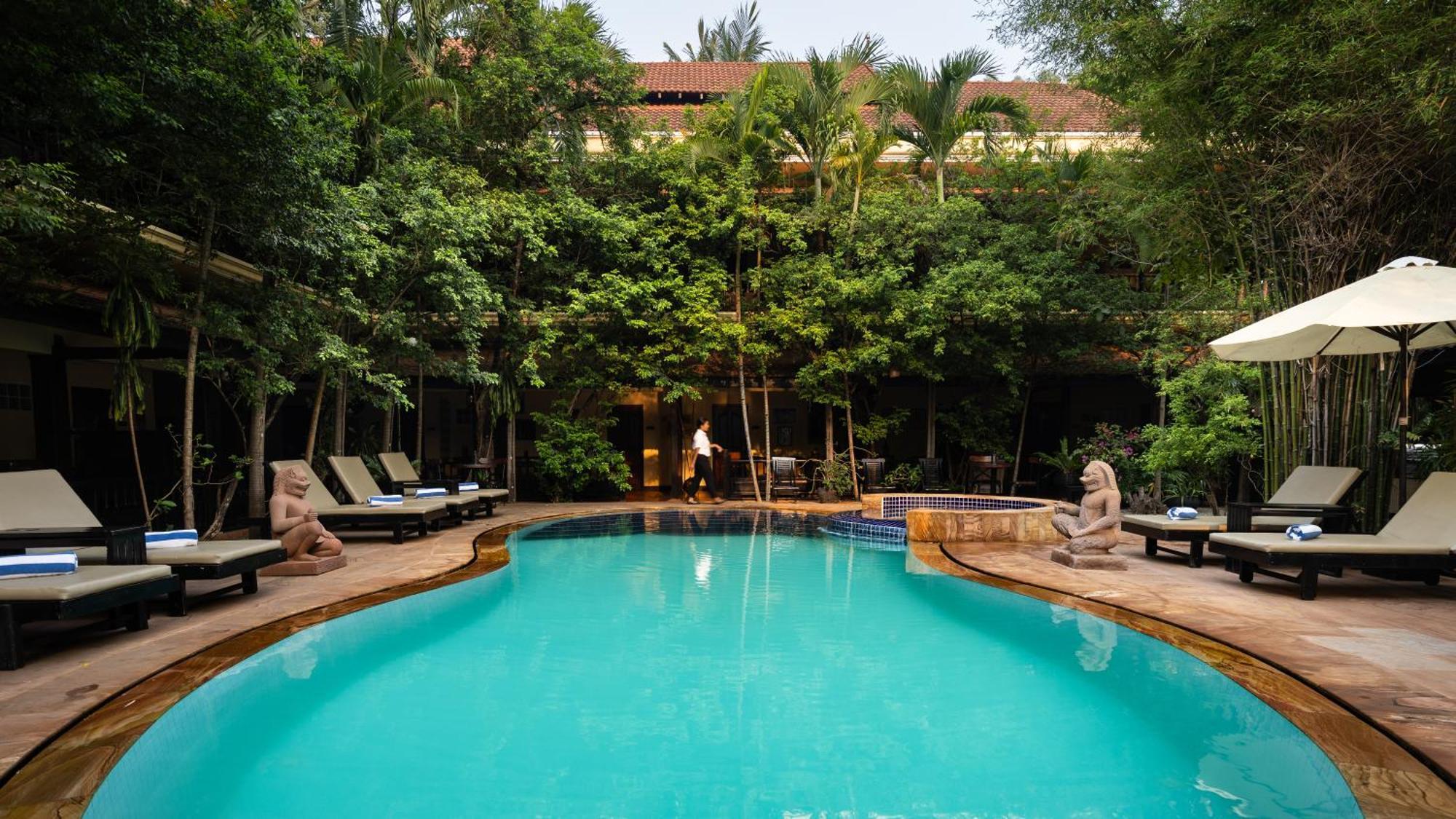 Pavillon Indochine Boutique - Hotel Сіємреап Екстер'єр фото