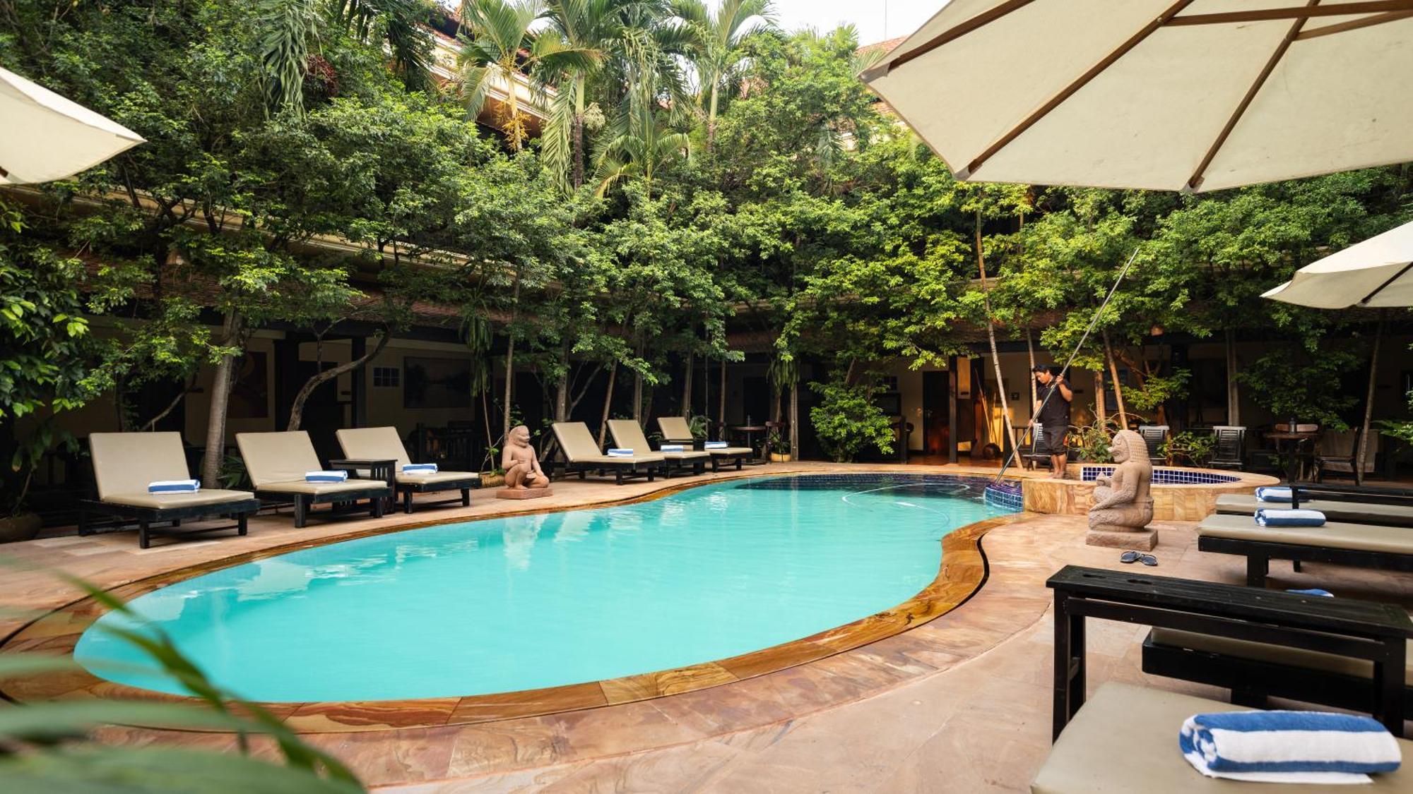 Pavillon Indochine Boutique - Hotel Сіємреап Екстер'єр фото